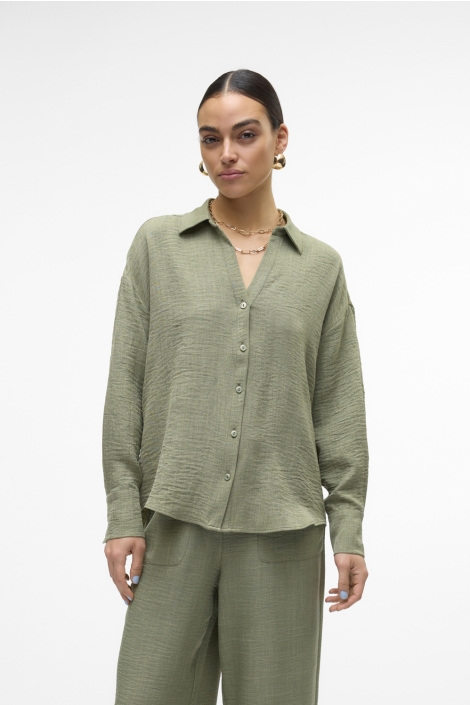 Vero Moda vmmelaney queeny ls shirt wvn noos